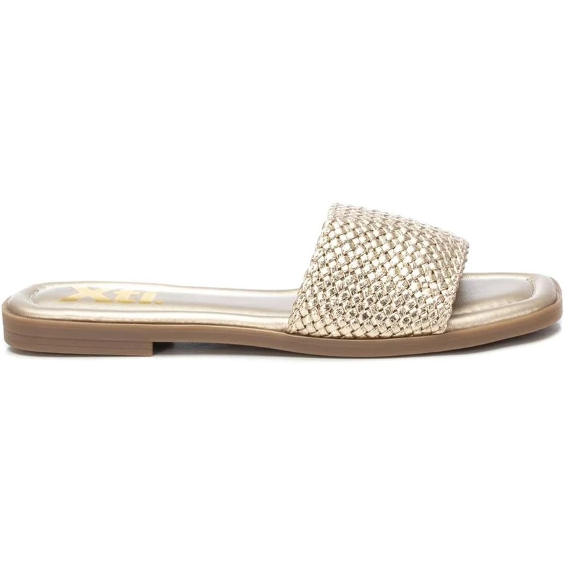 Sandales XTI femme or modèle 13026402 sophistiqué