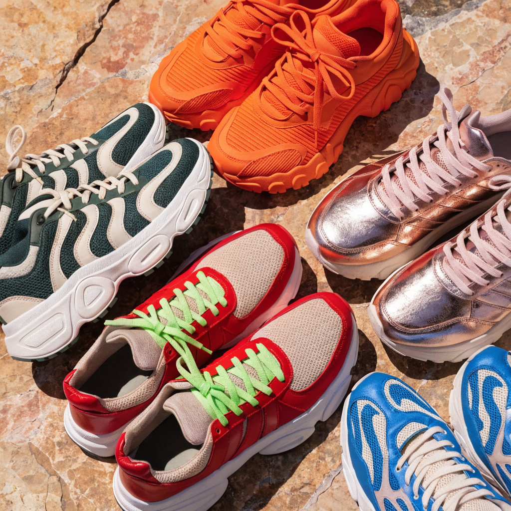 Collection de sneakers XTI aux couleurs tendance